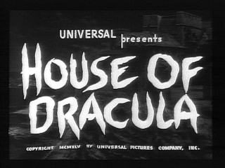 Kenton, Erle C. La maison de Dracula. 1945