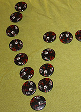 Badges et magnets : les goodies du Salon du vampire - (11/08/2012)