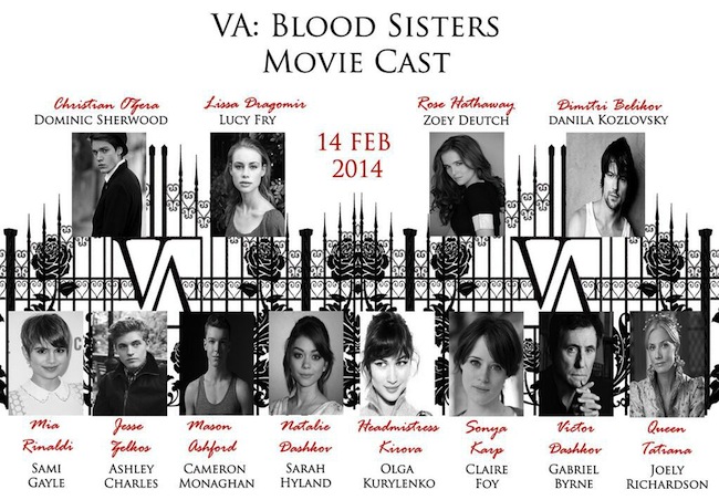 Vampire Academy Blood Sisters : le film se dévoile peu à peu