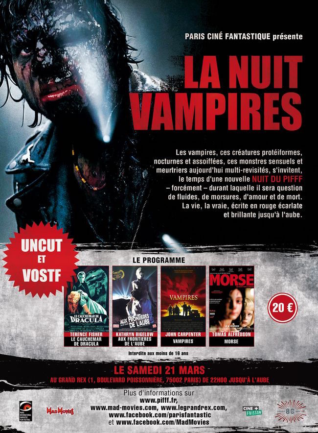 Nuit vampires par le PIFFF