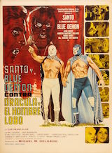 Delgado, Miguel M. Santo et Blue Demon contre Dracula et le loup-garou. 1973