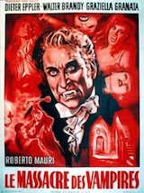 Mauri, Roberto. Le Massacre des vampires. 1966