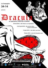 La compagnie 34-14 porte Dracula… sur les planches !