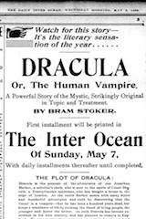 (Re-)Découverte d’une ancienne sérialisation américaine de Dracula