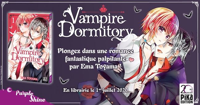 Toyama, Ema. Vampire Dormitory, tome 1