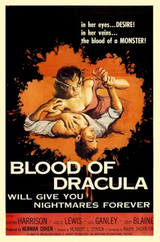 Strock, Herbert L. Blood of Dracula. 1957