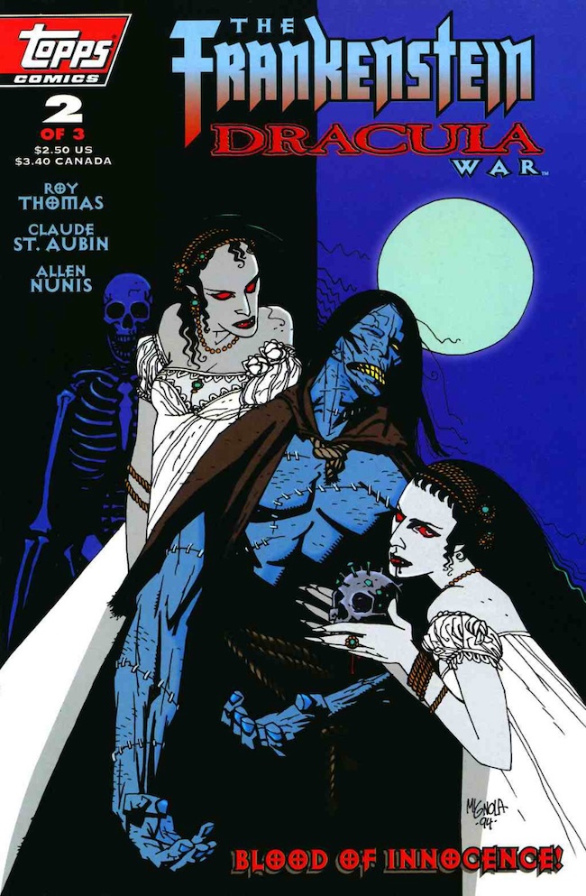 Thomas, Roy - Lofficier, Jean-Marc - St. Aubin, Claude. The Frankenstein / Dracula War