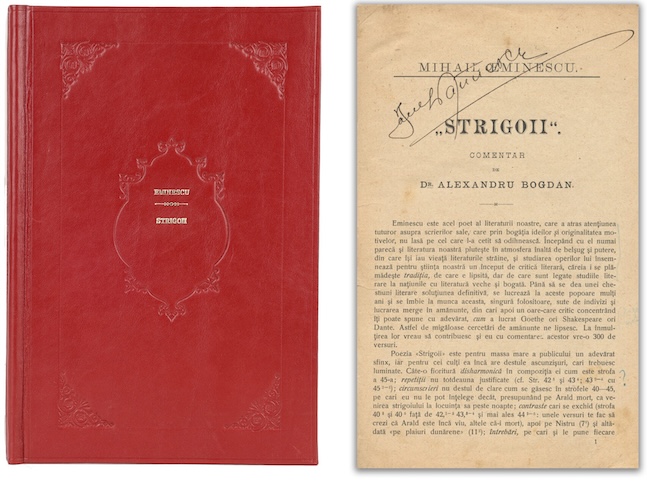 eminescu-strigoi-visuel Kassarian, Philippe. Interview avec un collectionneur et bibliophile mordu