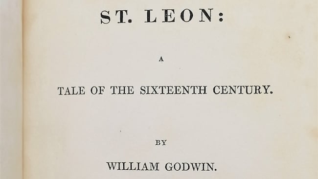 godwin-st-leon-2 Godwin, William. St. Léon